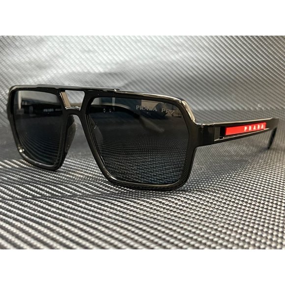 Prada Black Polarized 59mm Sunglasses - Picture 1 of 4